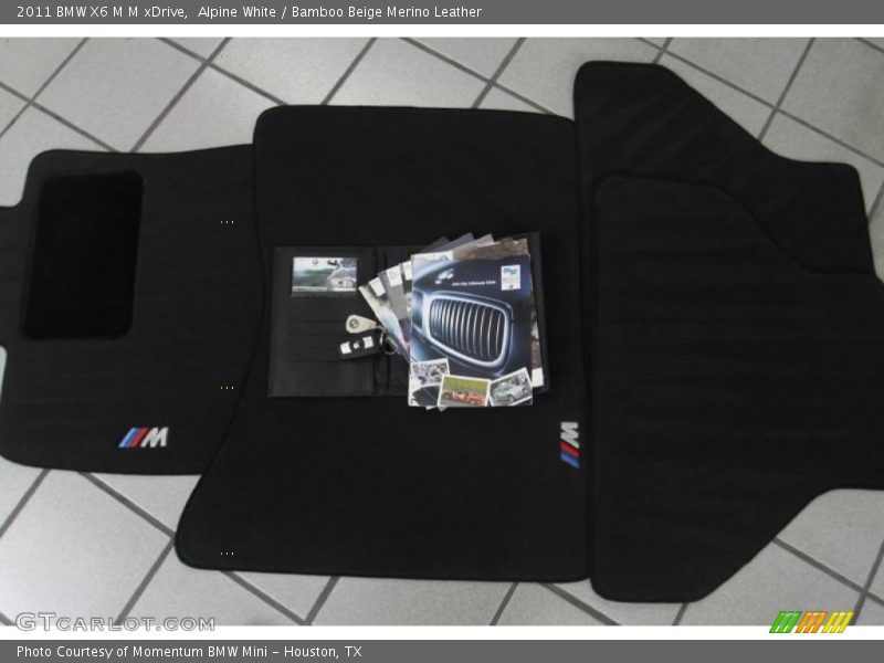 Alpine White / Bamboo Beige Merino Leather 2011 BMW X6 M M xDrive