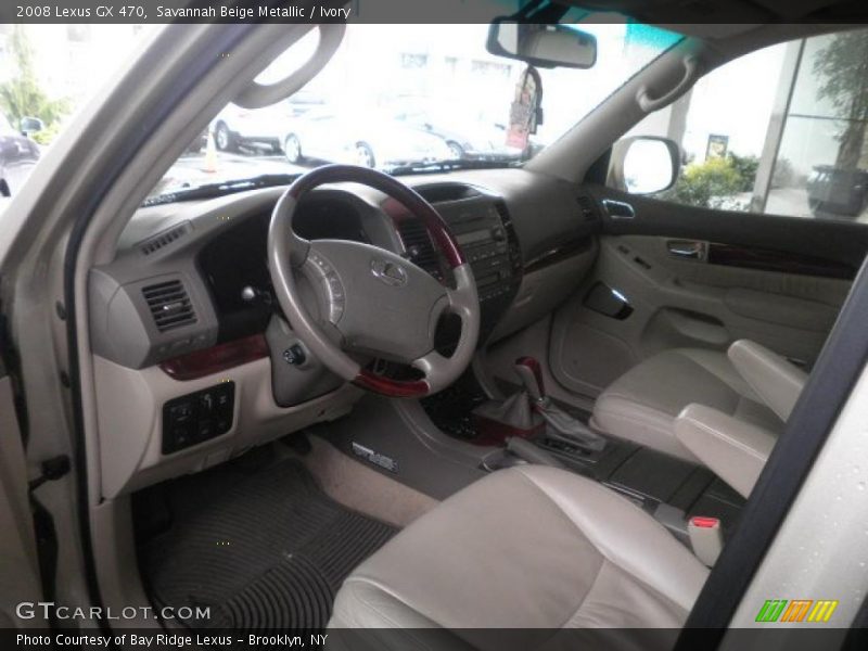 Savannah Beige Metallic / Ivory 2008 Lexus GX 470