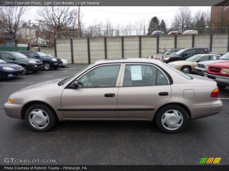  2000 Prizm  Light Gold Metallic