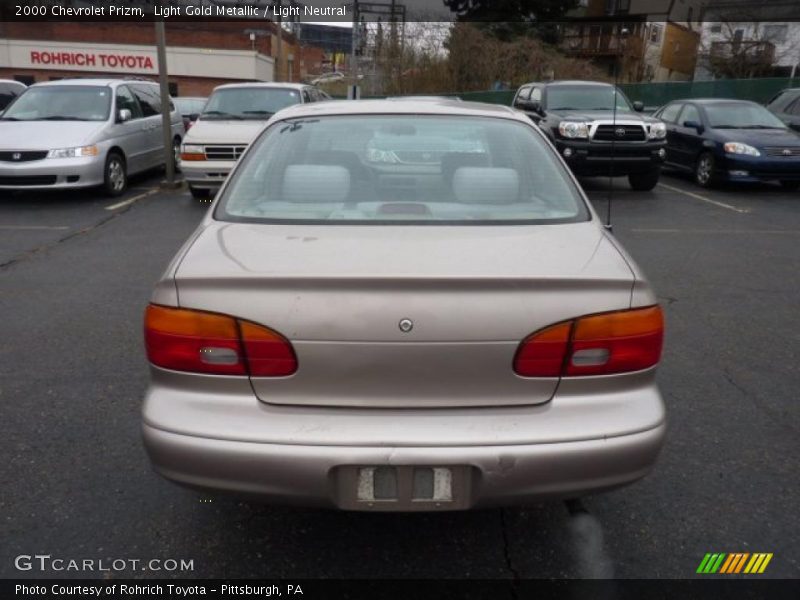  2000 Prizm  Light Gold Metallic