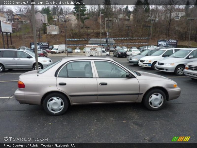  2000 Prizm  Light Gold Metallic