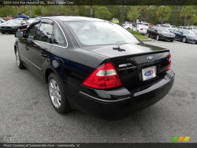 Black / Shale Grey 2006 Ford Five Hundred SEL