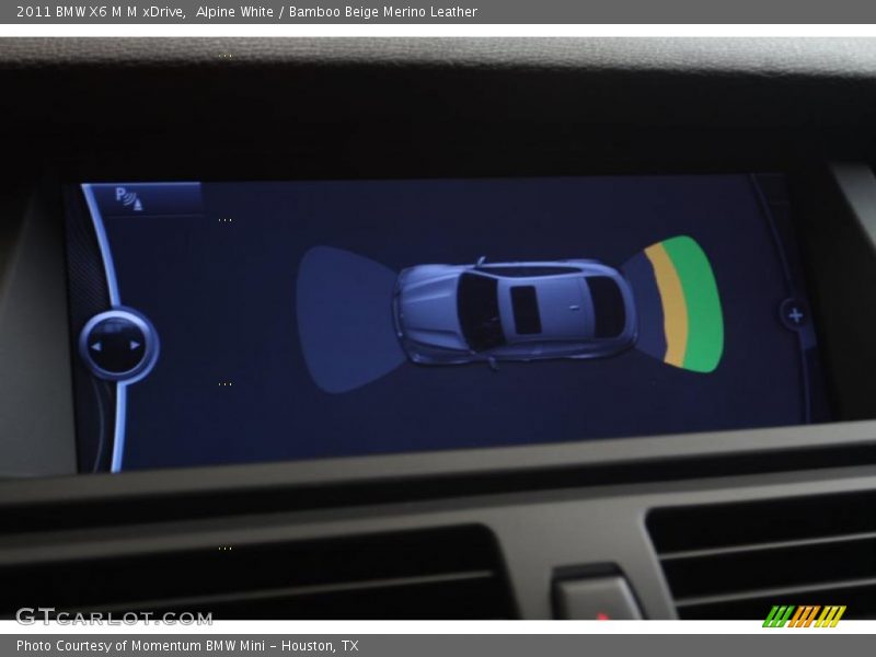 Alpine White / Bamboo Beige Merino Leather 2011 BMW X6 M M xDrive