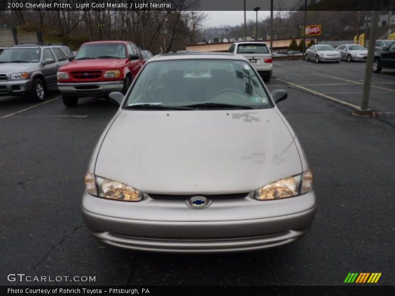 Light Gold Metallic / Light Neutral 2000 Chevrolet Prizm