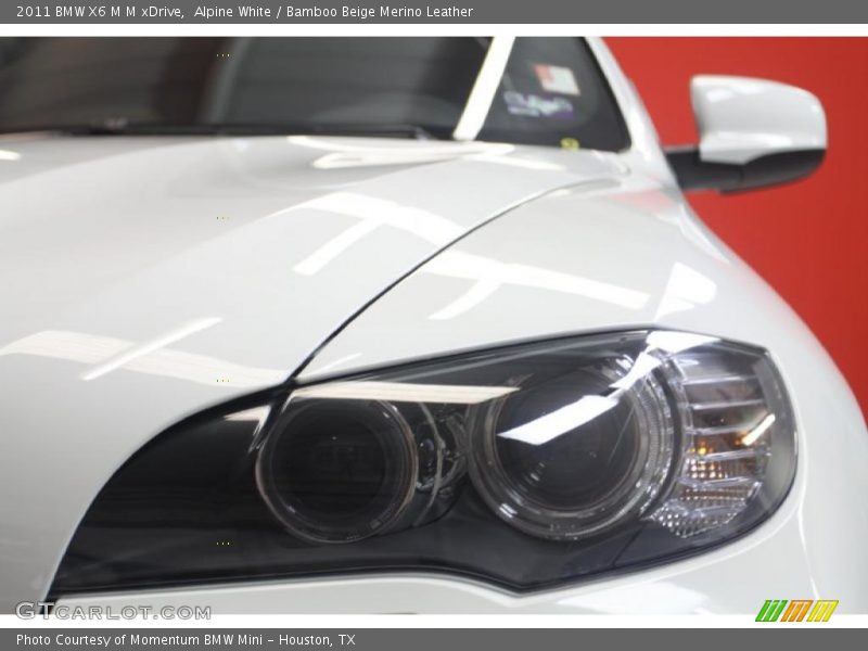 Alpine White / Bamboo Beige Merino Leather 2011 BMW X6 M M xDrive