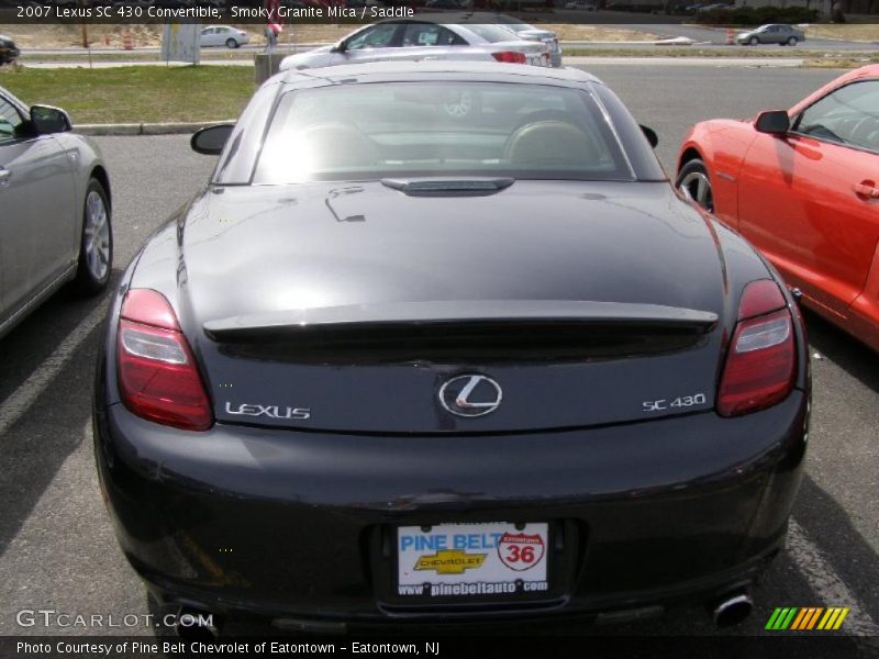 Smoky Granite Mica / Saddle 2007 Lexus SC 430 Convertible