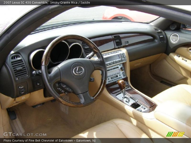 Dashboard of 2007 SC 430 Convertible