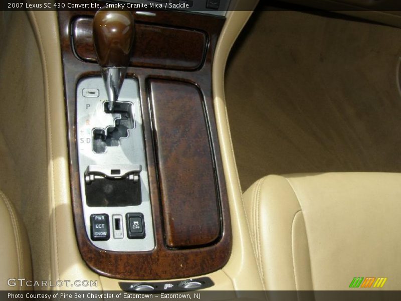  2007 SC 430 Convertible 6 Speed Automatic Shifter