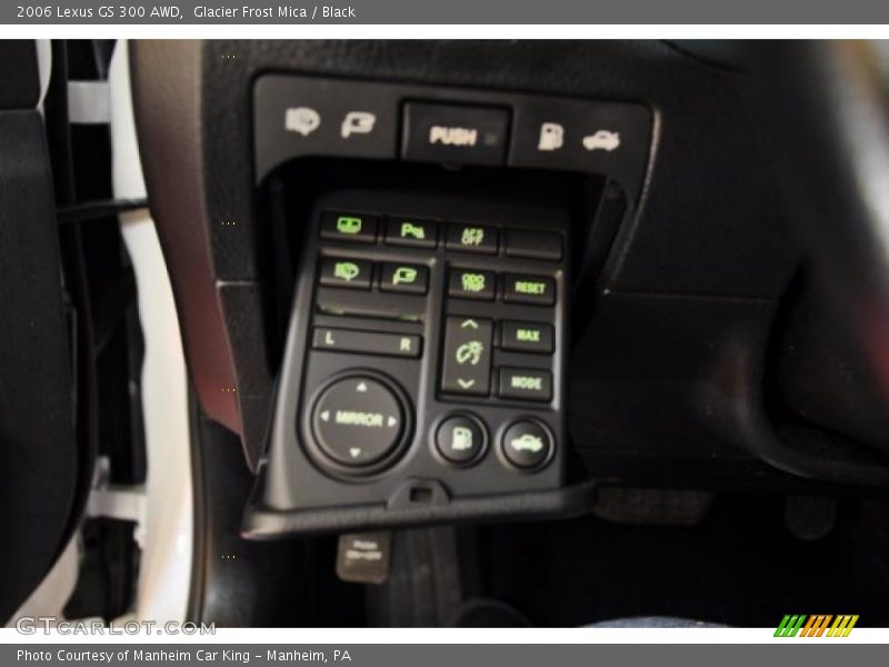 Glacier Frost Mica / Black 2006 Lexus GS 300 AWD