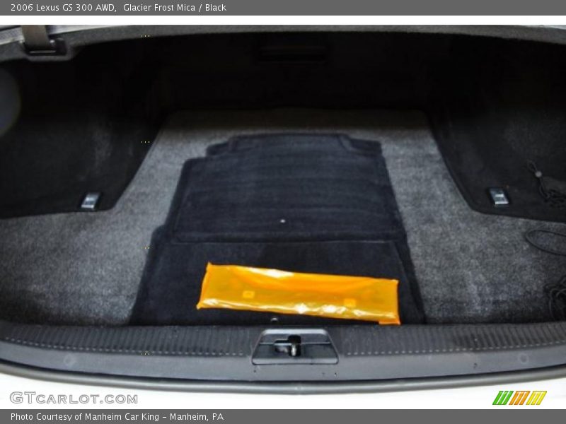 Glacier Frost Mica / Black 2006 Lexus GS 300 AWD