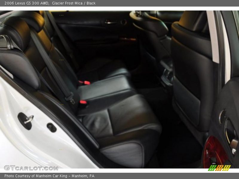 Glacier Frost Mica / Black 2006 Lexus GS 300 AWD