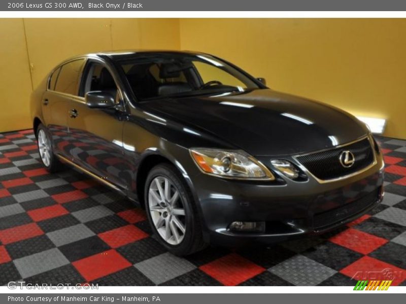 Black Onyx / Black 2006 Lexus GS 300 AWD