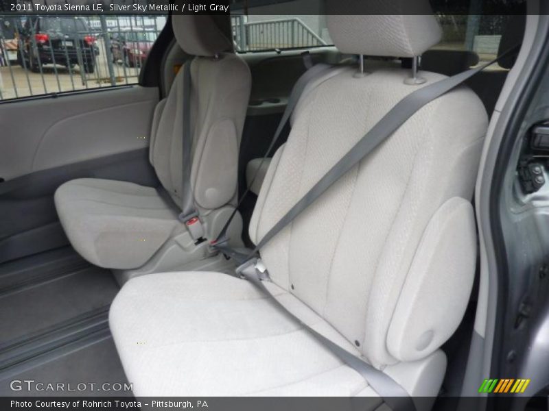 Silver Sky Metallic / Light Gray 2011 Toyota Sienna LE