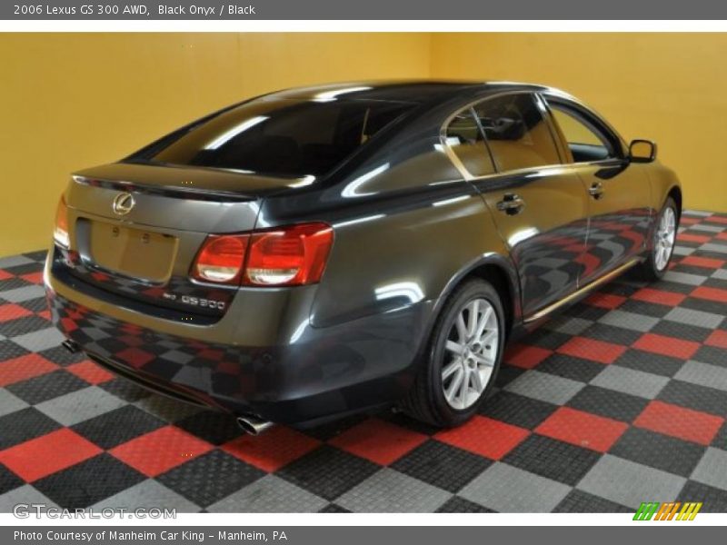 Black Onyx / Black 2006 Lexus GS 300 AWD