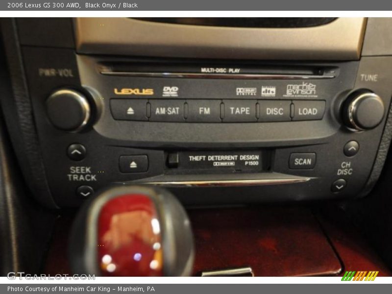 Black Onyx / Black 2006 Lexus GS 300 AWD