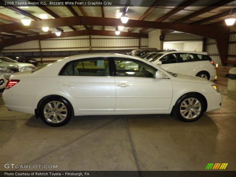 Blizzard White Pearl / Graphite Gray 2008 Toyota Avalon XLS