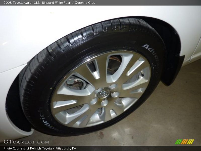 Blizzard White Pearl / Graphite Gray 2008 Toyota Avalon XLS