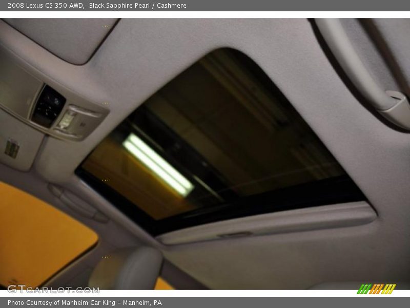Sunroof of 2008 GS 350 AWD