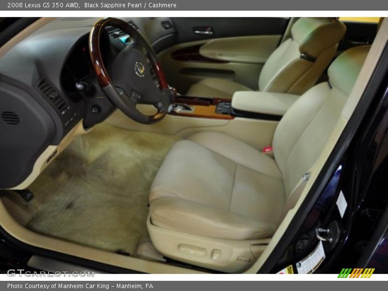  2008 GS 350 AWD Cashmere Interior