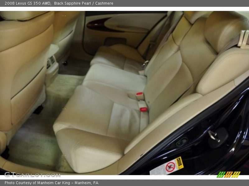  2008 GS 350 AWD Cashmere Interior