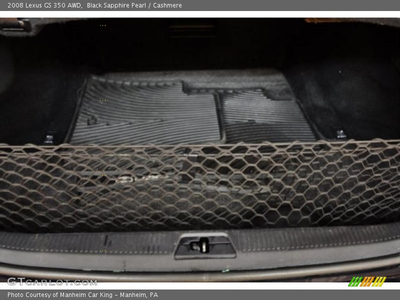 Black Sapphire Pearl / Cashmere 2008 Lexus GS 350 AWD