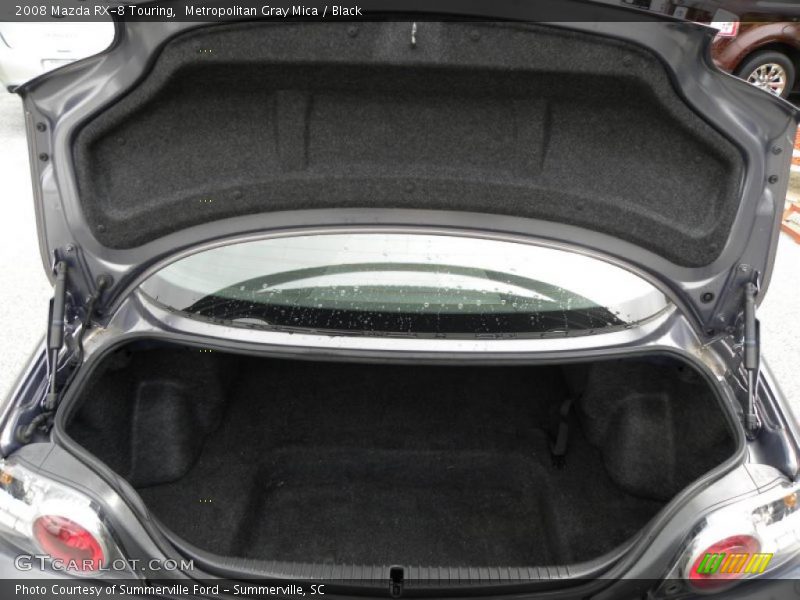 Metropolitan Gray Mica / Black 2008 Mazda RX-8 Touring