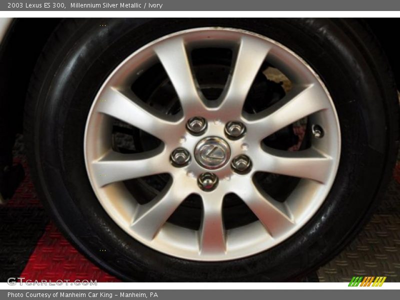 Millennium Silver Metallic / Ivory 2003 Lexus ES 300