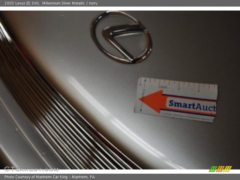 Millennium Silver Metallic / Ivory 2003 Lexus ES 300