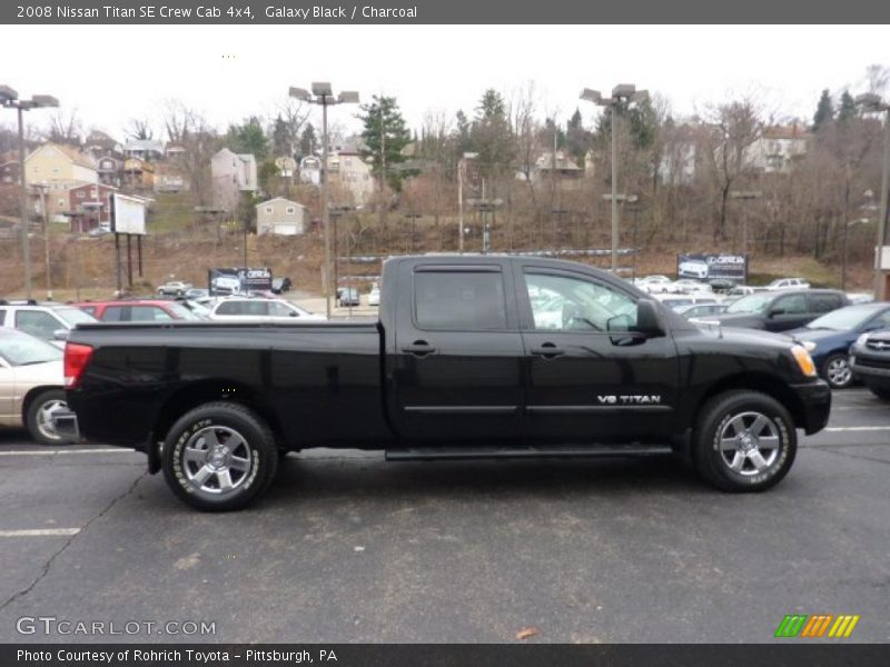  2008 Titan SE Crew Cab 4x4 Galaxy Black