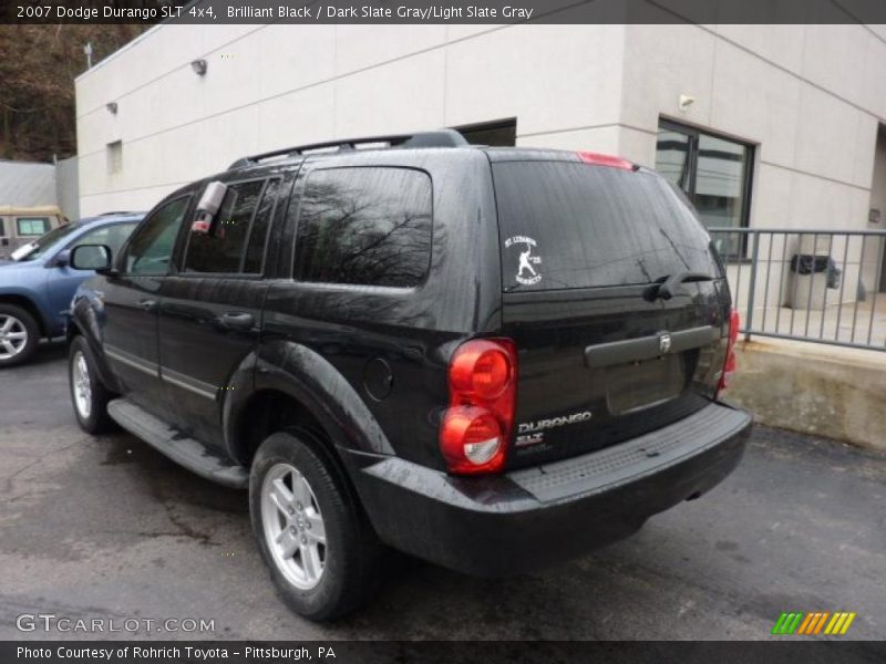 Brilliant Black / Dark Slate Gray/Light Slate Gray 2007 Dodge Durango SLT 4x4