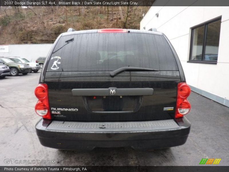 Brilliant Black / Dark Slate Gray/Light Slate Gray 2007 Dodge Durango SLT 4x4