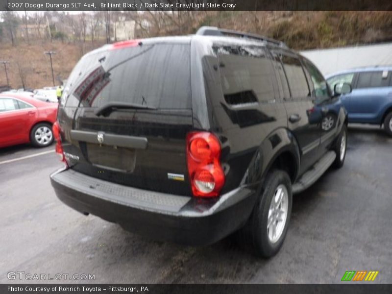 Brilliant Black / Dark Slate Gray/Light Slate Gray 2007 Dodge Durango SLT 4x4