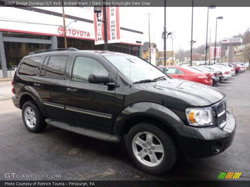 Brilliant Black / Dark Slate Gray/Light Slate Gray 2007 Dodge Durango SLT 4x4