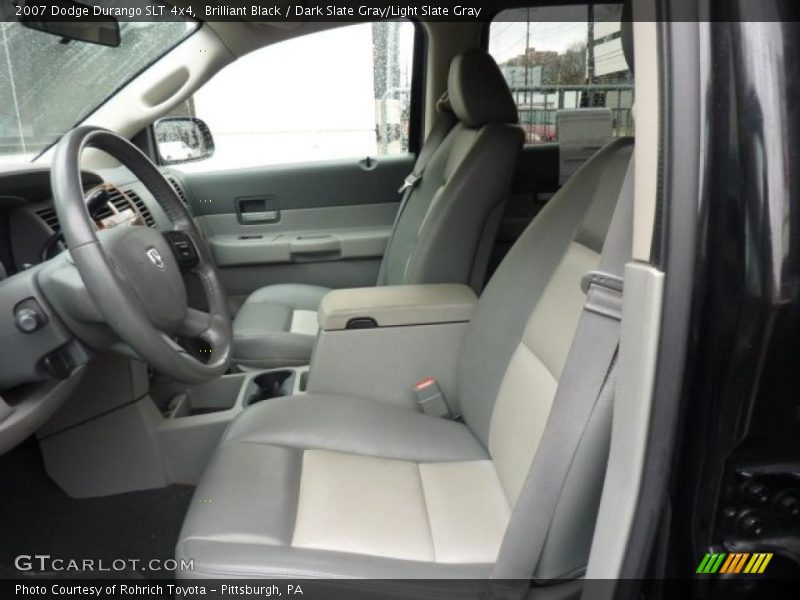 Brilliant Black / Dark Slate Gray/Light Slate Gray 2007 Dodge Durango SLT 4x4