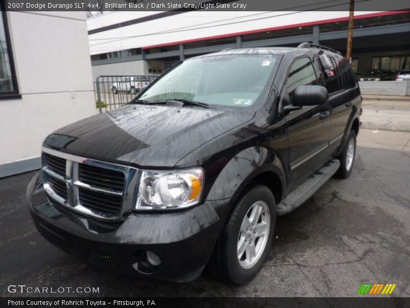 Brilliant Black / Dark Slate Gray/Light Slate Gray 2007 Dodge Durango SLT 4x4
