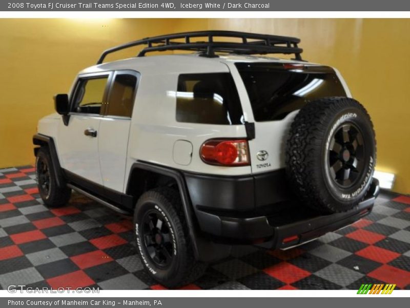 Iceberg White / Dark Charcoal 2008 Toyota FJ Cruiser Trail Teams Special Edition 4WD