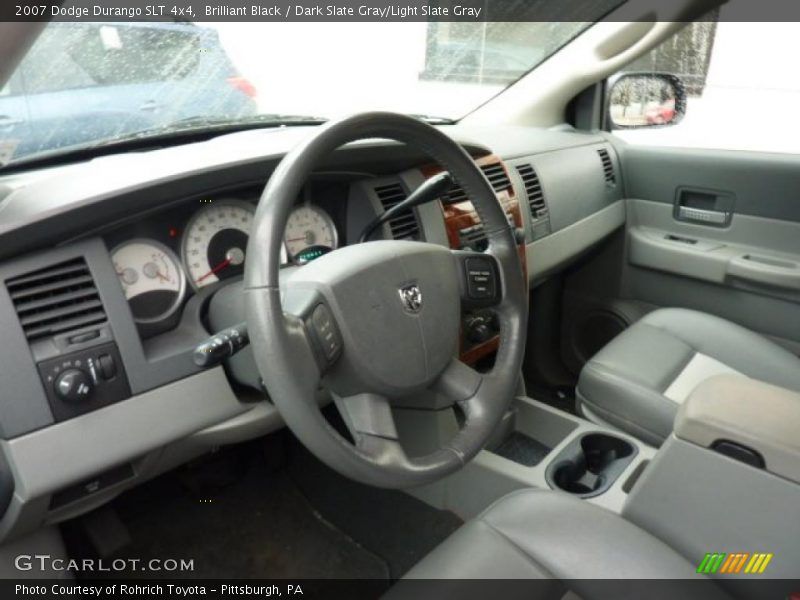 Brilliant Black / Dark Slate Gray/Light Slate Gray 2007 Dodge Durango SLT 4x4