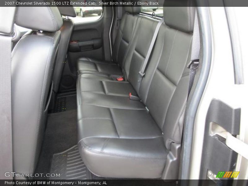  2007 Silverado 1500 LTZ Extended Cab Ebony Black Interior