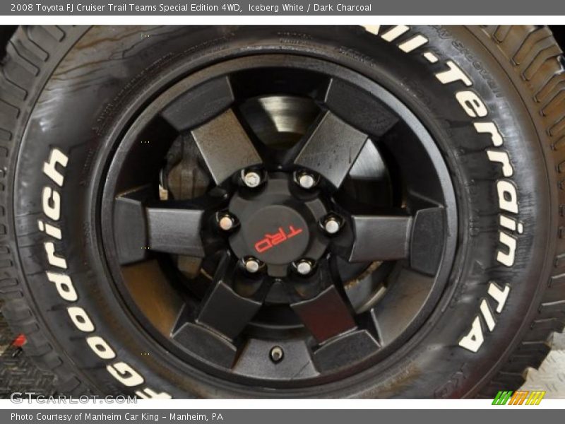 Iceberg White / Dark Charcoal 2008 Toyota FJ Cruiser Trail Teams Special Edition 4WD