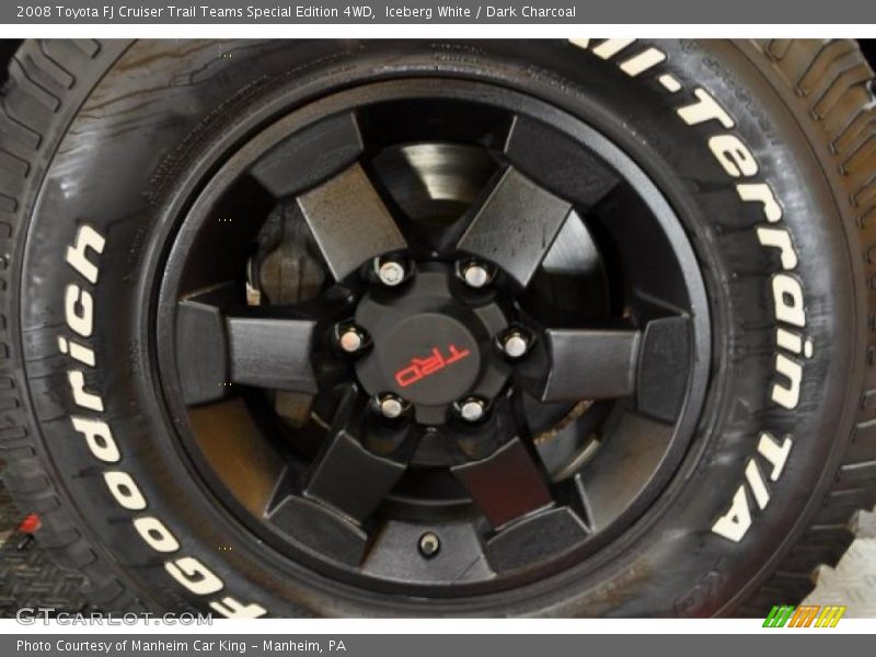 Iceberg White / Dark Charcoal 2008 Toyota FJ Cruiser Trail Teams Special Edition 4WD