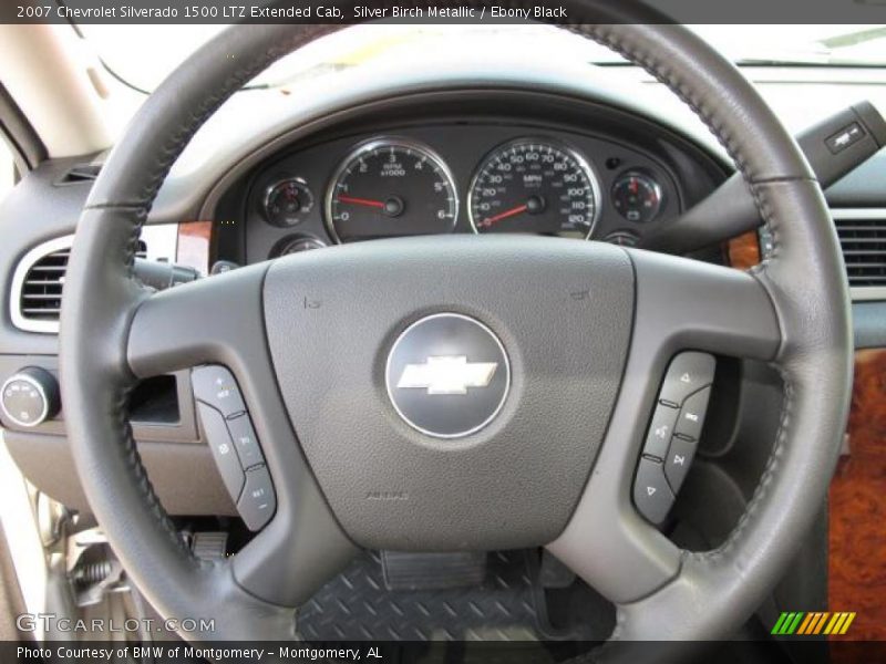  2007 Silverado 1500 LTZ Extended Cab Steering Wheel