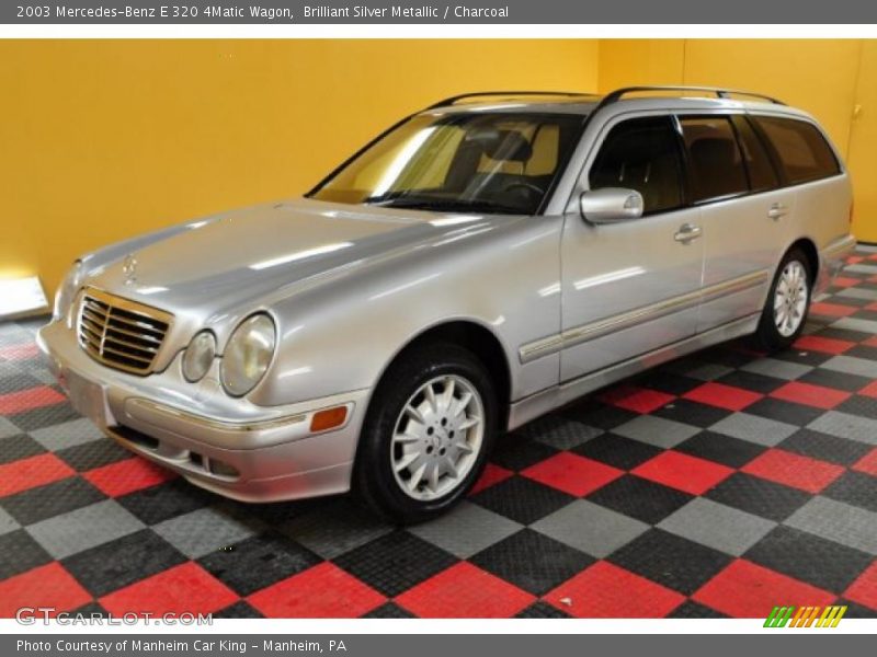 Front 3/4 View of 2003 E 320 4Matic Wagon