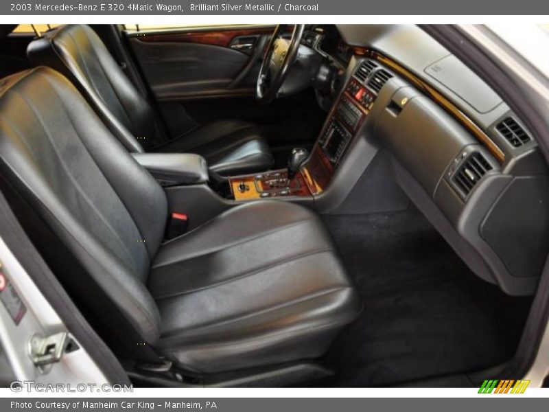 Brilliant Silver Metallic / Charcoal 2003 Mercedes-Benz E 320 4Matic Wagon
