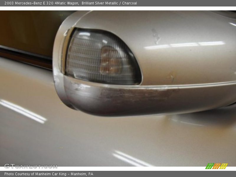 Brilliant Silver Metallic / Charcoal 2003 Mercedes-Benz E 320 4Matic Wagon