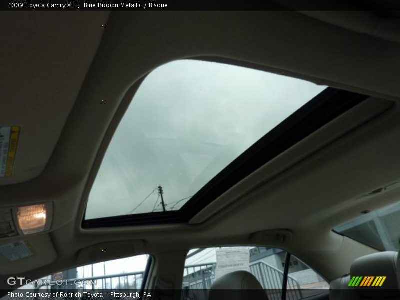Blue Ribbon Metallic / Bisque 2009 Toyota Camry XLE