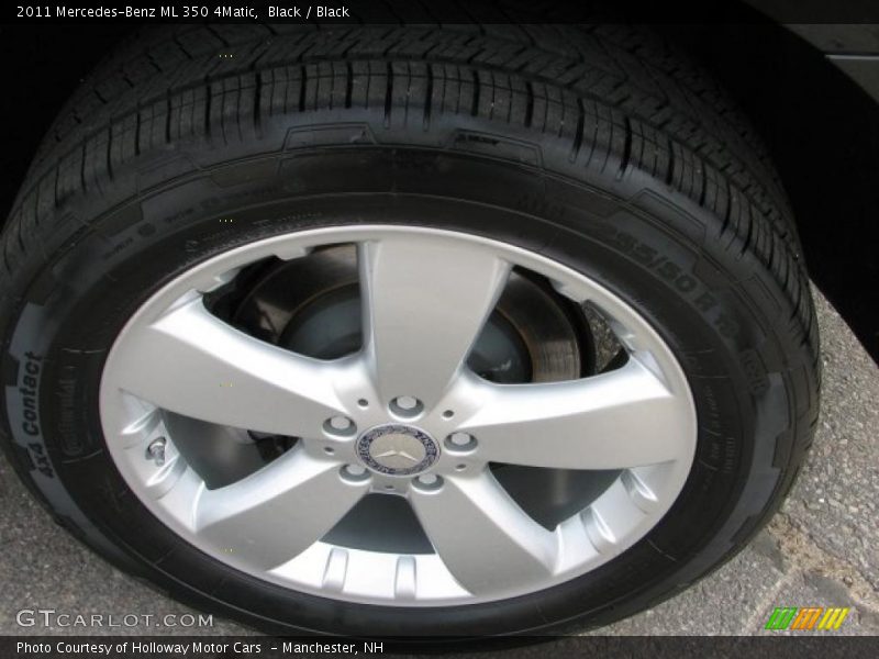 Black / Black 2011 Mercedes-Benz ML 350 4Matic