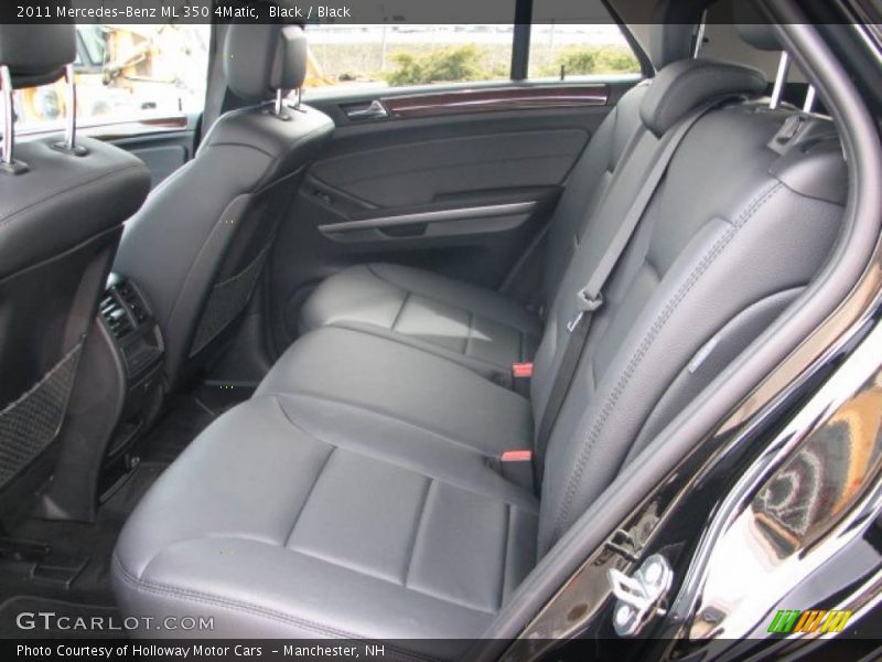 Black / Black 2011 Mercedes-Benz ML 350 4Matic