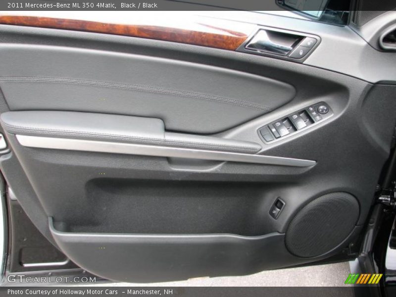 Black / Black 2011 Mercedes-Benz ML 350 4Matic