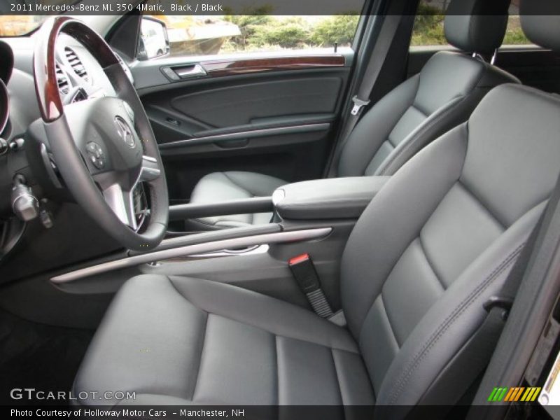 Black / Black 2011 Mercedes-Benz ML 350 4Matic