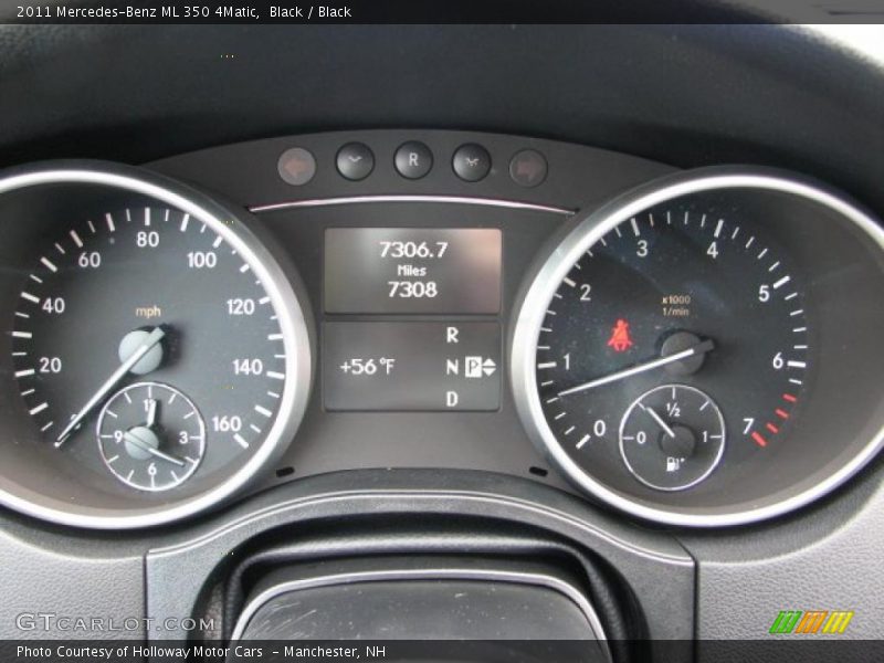Black / Black 2011 Mercedes-Benz ML 350 4Matic
